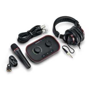 Focusrite Vocaster One Studio Podcast Bundle